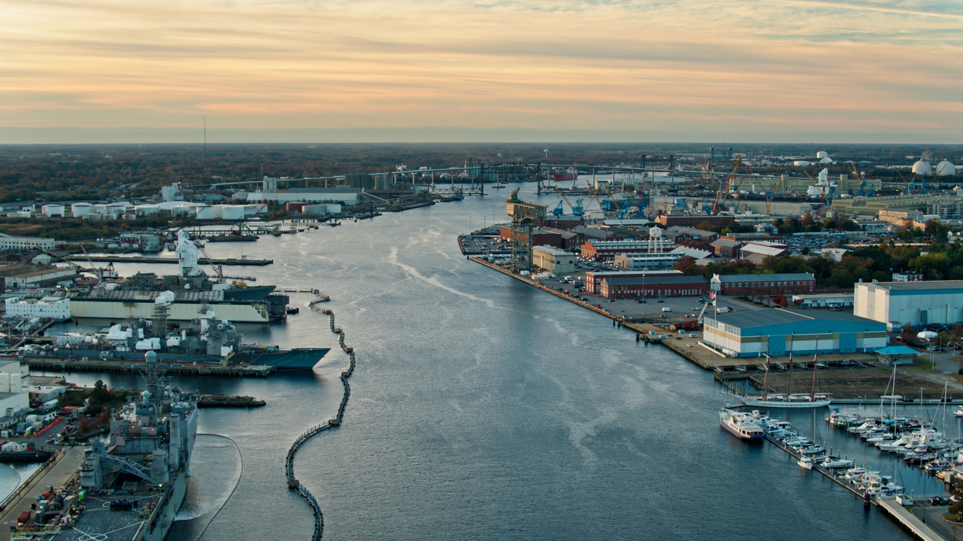 Panoramic Image of Suffolk, VA